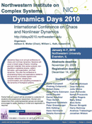 Dynamics Days 2010 poster