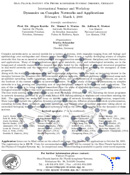 Dynamics on Complex Networks and Applications poster